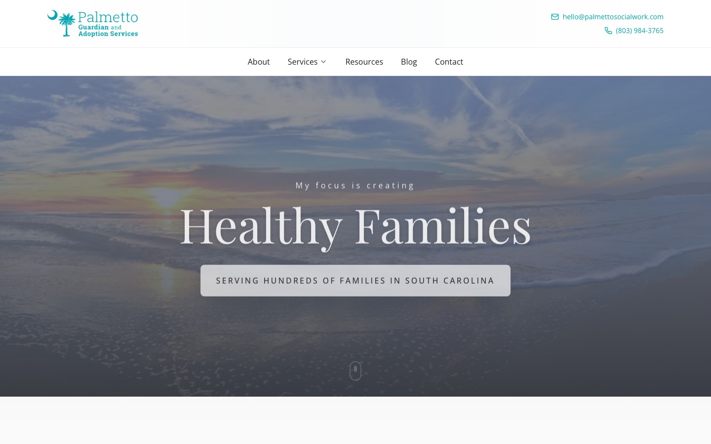 Palmetto Social Work site